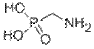 (Aminomethyl)phosphonic acid Structure